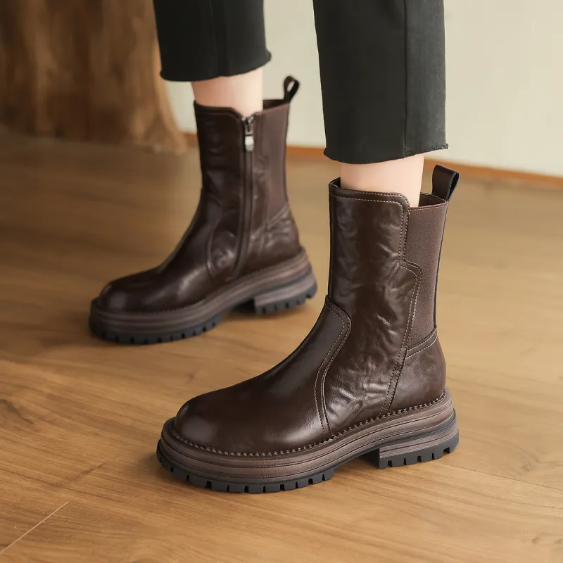D:FUSE SCANDINAVIA Ankle Boots Women's-9
