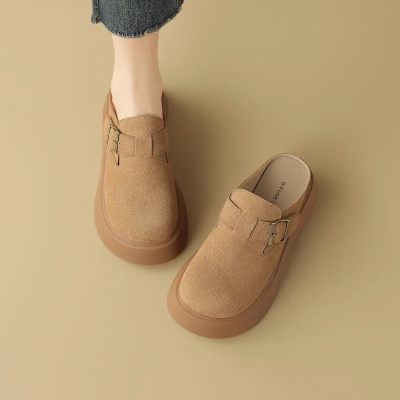 D FUSE SCANDINAVIA Odor Resistant Abrasion Resistant Slip Resistant Wrap toe Slippers Women's-2