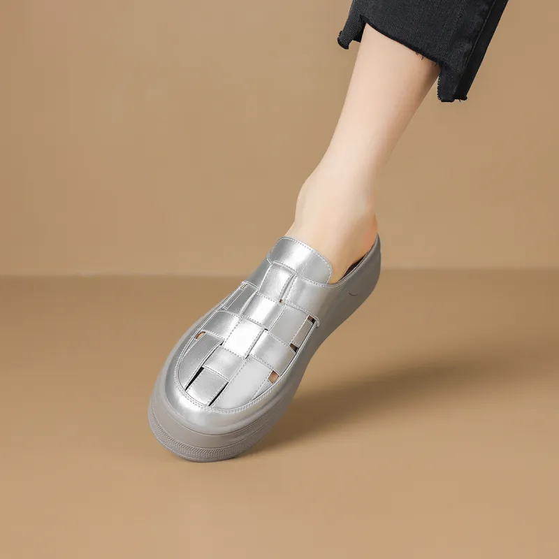 D FUSE SCANDINAVIA Wrap toe Slippers Women's-5
