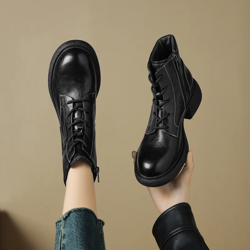 D:FUSE SCANDINAVIA Fashion Boots Fleece-Lined Ankle Boots Women's-1