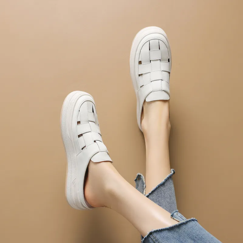 D FUSE SCANDINAVIA Wrap toe Slippers Women's-11