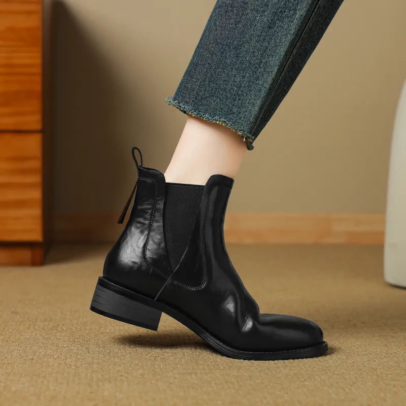 D FUSE SCANDINAVIA Chelsea Boots Women's Black-4