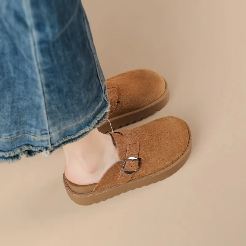 D FUSE SCANDINAVIA Quiet Abrasion Resistant Closed Toe Slippers Women's-3