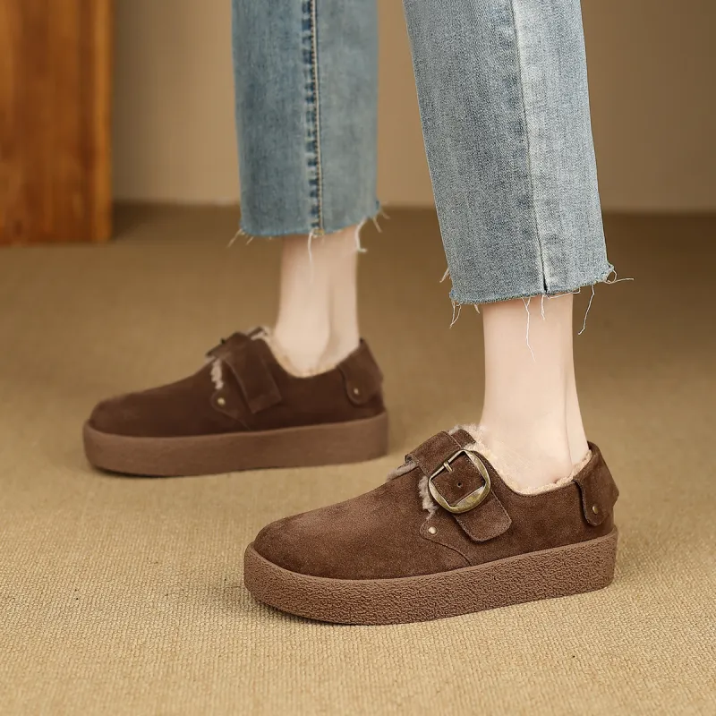 D FUSE SCANDINAVIA Boken Shoes Casual Single Shoes Women's-1