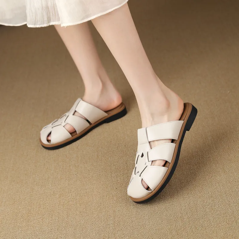 D FUSE SCANDINAVIA Quiet Abrasion Resistant Closed Toe Slippers Women's-10