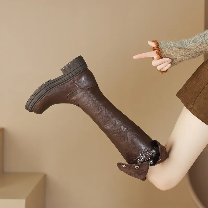 D:FUSE SCANDINAVIA Boot Over-the-knee Boots Women's-3