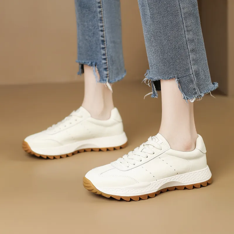 D FUSE SCANDINAVIA Low Top Casual Shoes Women's Ecru-2