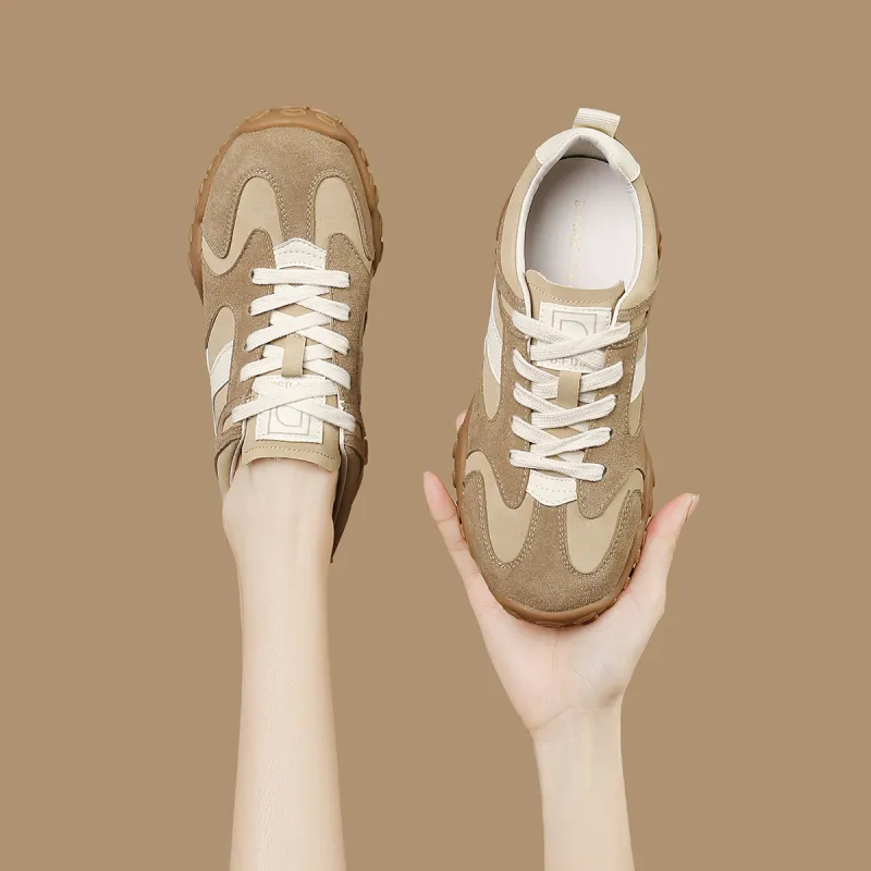 D:FUSE SCANDINAVIA Ah-Gan Shoes Anti-Slip And Wear-Resistant Lightweight Low-Top Casual Shoes Women's-6