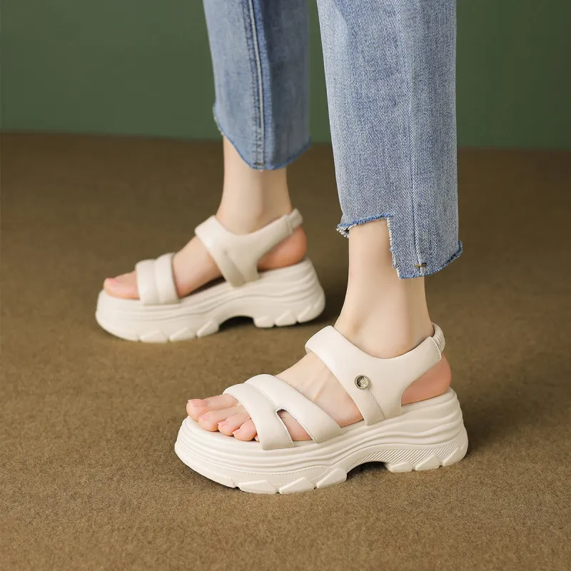 D:FUSE SCANDINAVIA Roman Sandals Home Sandal Sports Sandals Beach Sandals Women's-8