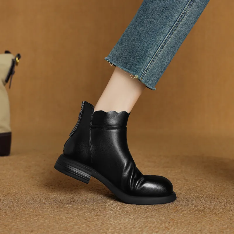 D FUSE SCANDINAVIA Ankle Boots Women's Black-5