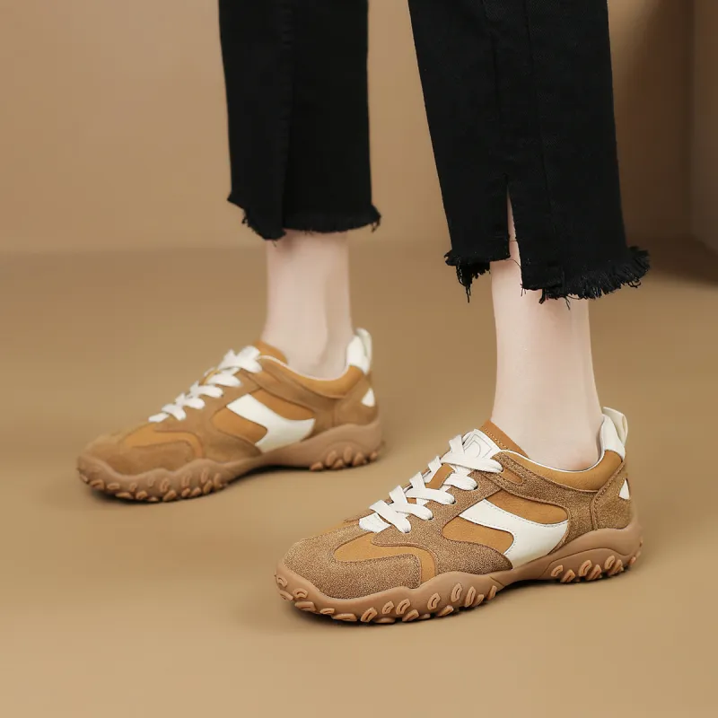 D:FUSE SCANDINAVIA Ah-Gan Shoes Anti-Slip And Wear-Resistant Lightweight Low-Top Casual Shoes Women's-9