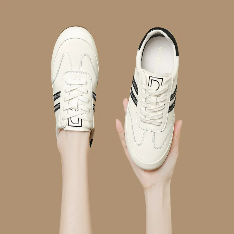 D FUSE SCANDINAVIA German Army Trainers Slip Resistant Low Top Skateboard Shoes Women's-6