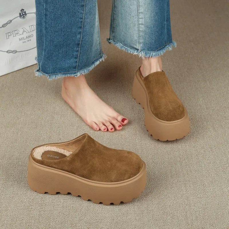 D FUSE SCANDINAVIA Wrap toe Slippers Women's-4