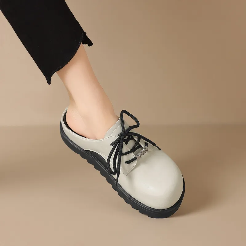 D FUSE SCANDINAVIA Stitching Quiet Abrasion Resistant Wrap toe Slippers Women's-10