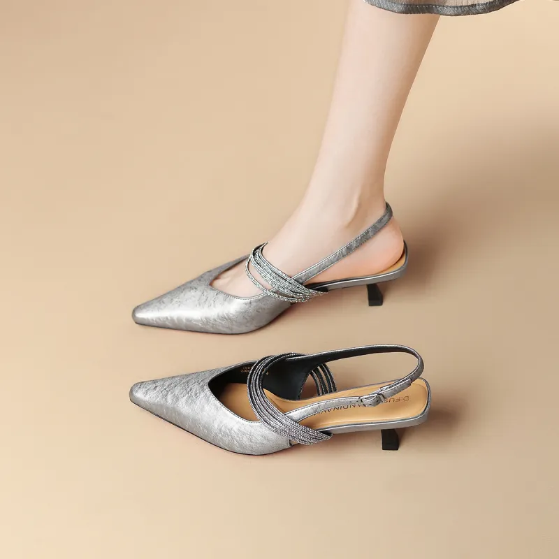 D FUSE SCANDINAVIA Slim Heel High Heels Women's-8