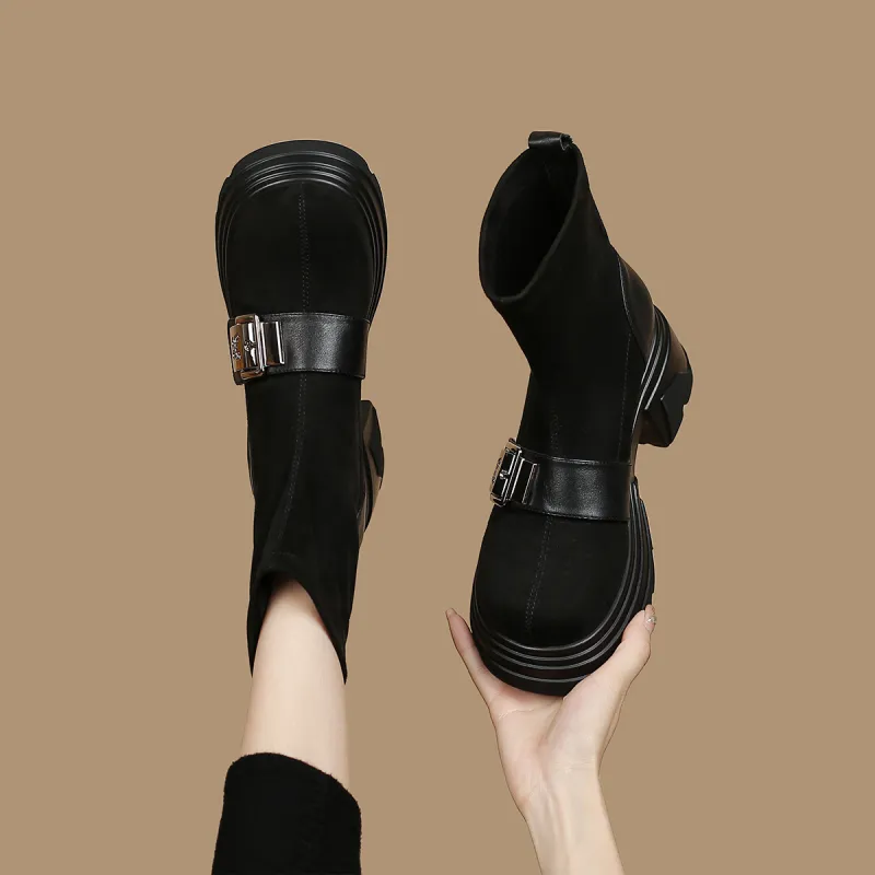 D FUSE SCANDINAVIA Ankle Boots Women's-9