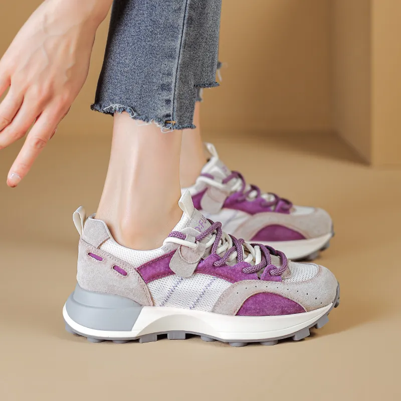 D FUSE SCANDINAVIA Low Top Chunky Sneakers Women's-2