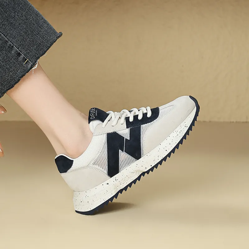 D FUSE SCANDINAVIA Ah Gan Shoes Cushioning Anti Slip And Wear Resistant Low Top Chunky Sneakers Women's-2