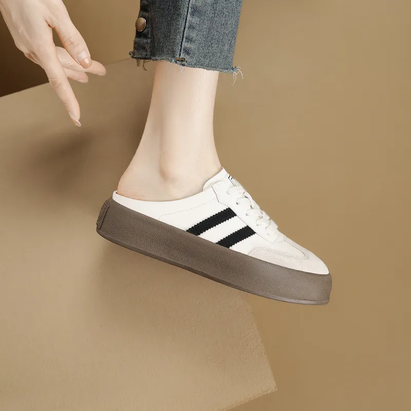 D FUSE SCANDINAVIA Quiet Abrasion Resistant Closed Toe Slippers Women's-4