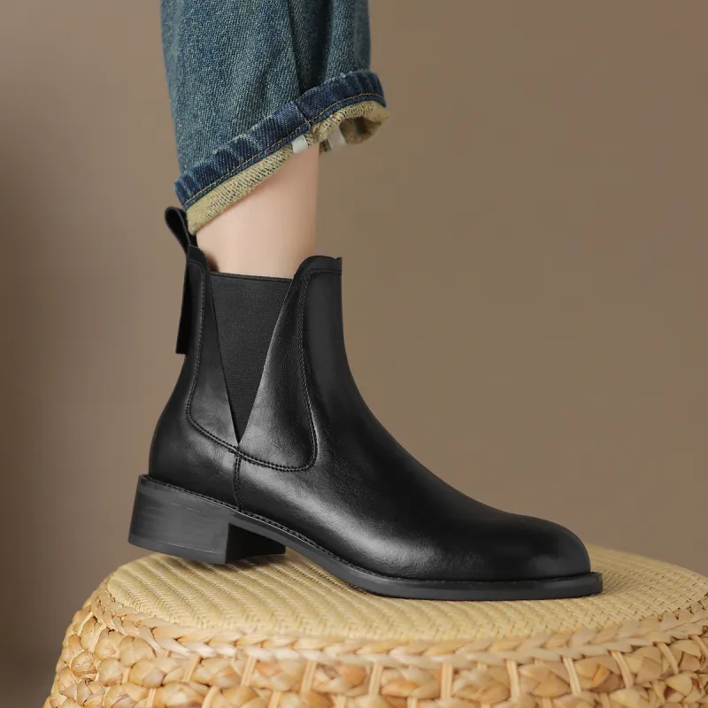 D:FUSE SCANDINAVIA Short Chelsea Boots Women's-6