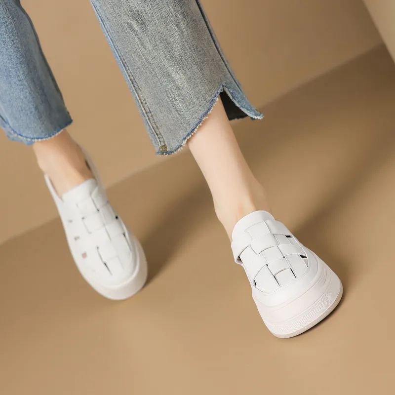D FUSE SCANDINAVIA Wrap toe Slippers Women's-10