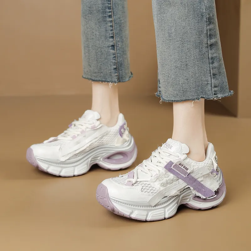 D FUSE SCANDINAVIA Low Top Chunky Sneakers Women's-9