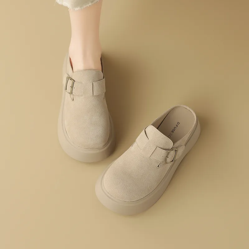 D FUSE SCANDINAVIA Odor Resistant Abrasion Resistant Slip Resistant Wrap toe Slippers Women's-8