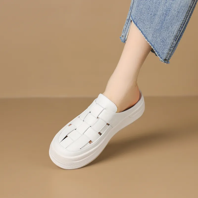 D FUSE SCANDINAVIA Wrap toe Slippers Women's-12