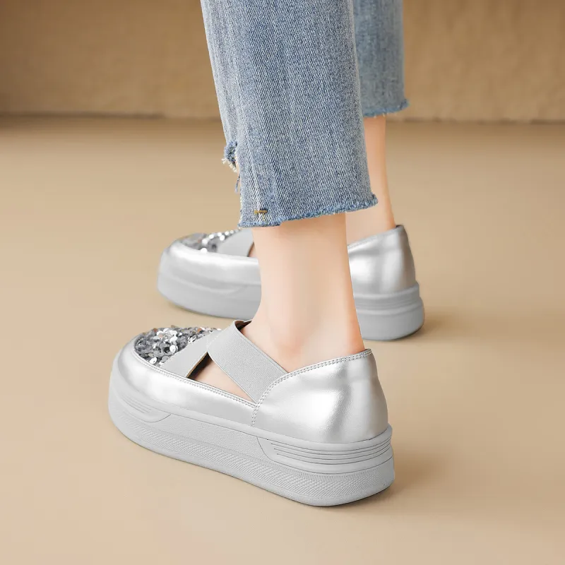 D FUSE SCANDINAVIA Flat Shoes Low Top Skateboard Shoes Women's-3
