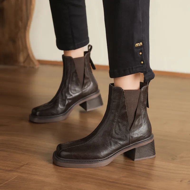 D:FUSE SCANDINAVIA Fashion Boots Chelsea Boots Women's-8