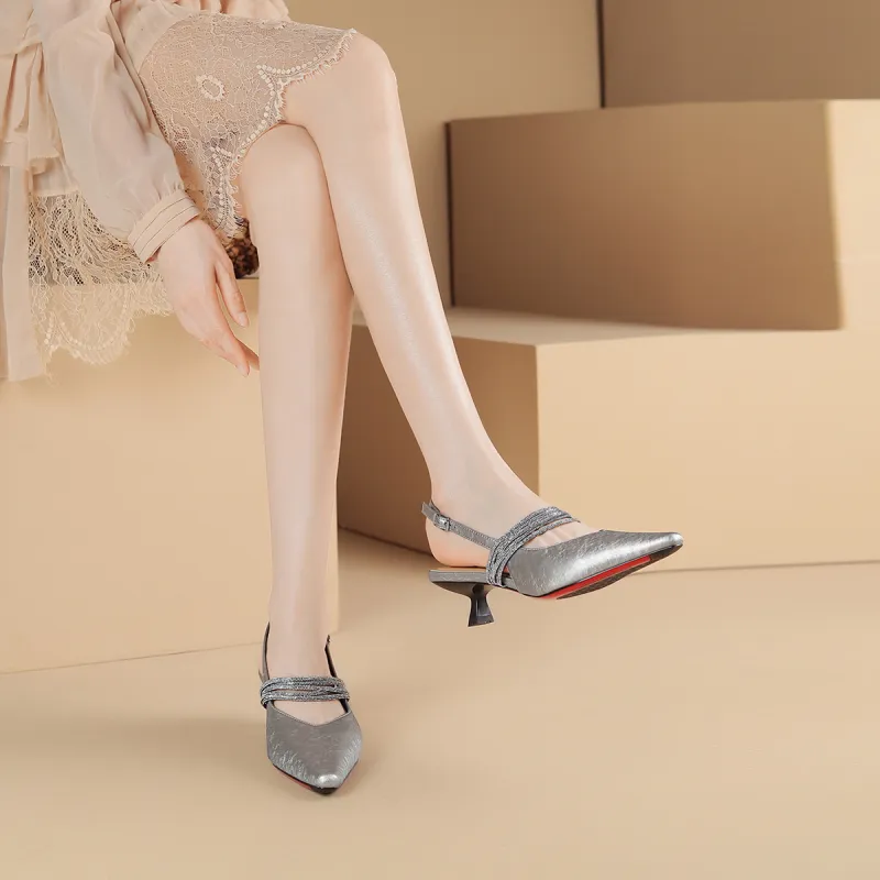 D FUSE SCANDINAVIA Slim Heel High Heels Women's-10