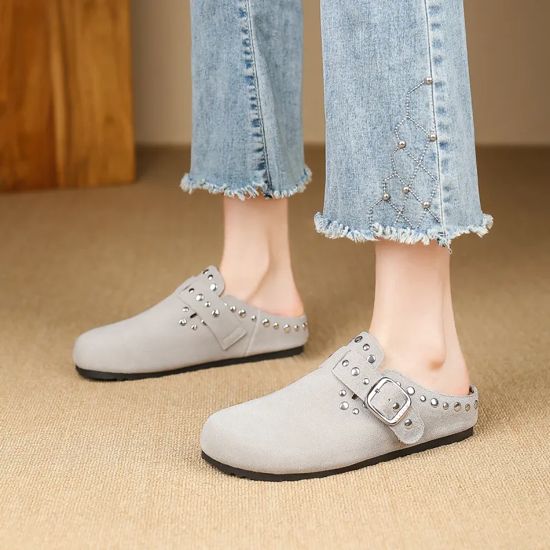 D FUSE SCANDINAVIA Odor Resistant Abrasion Resistant Slip Resistant Wrap toe Slippers Women's-13
