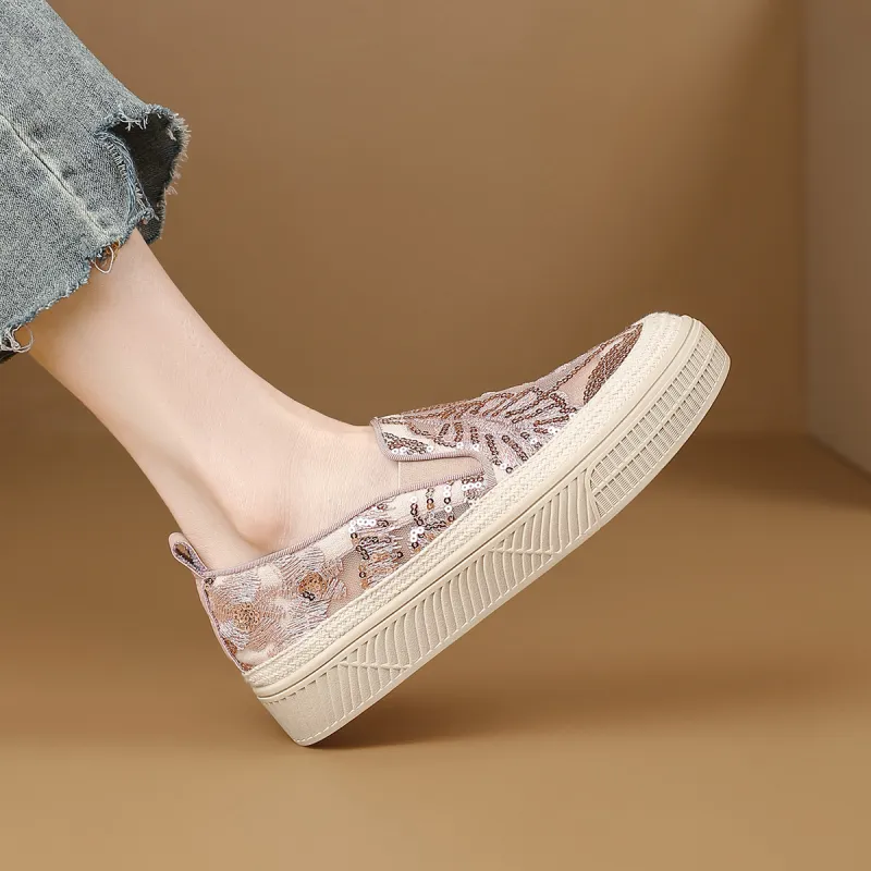 D:FUSE SCANDINAVIA Flat Skateboard Shoes Espadrilles Women's-15