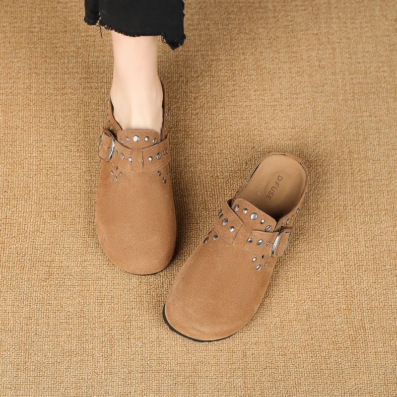 D FUSE SCANDINAVIA Odor Resistant Abrasion Resistant Slip Resistant Wrap toe Slippers Women's-3