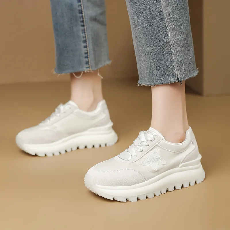 D:FUSE SCANDINAVIA Ah-Gan Shoes Low-Top Chunky Sneakers Women's-8