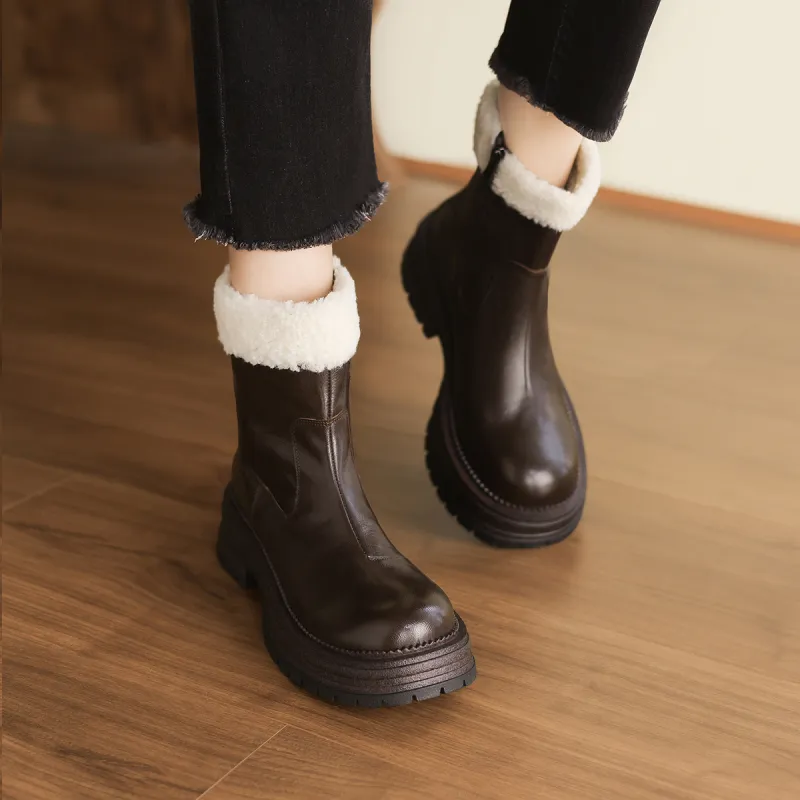 D:FUSE SCANDINAVIA Ankle Boots Women's-6