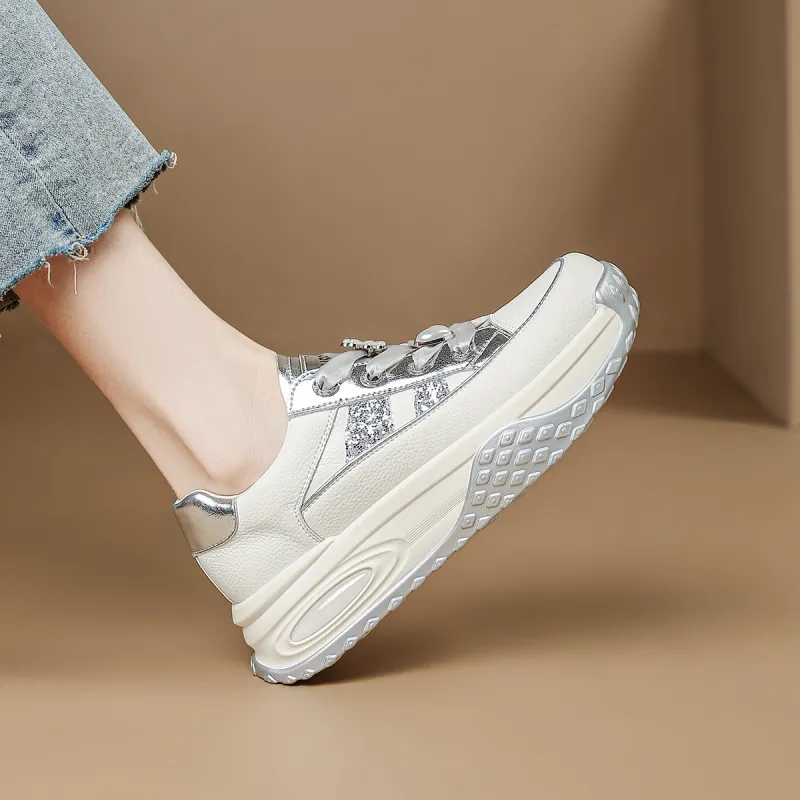 D:FUSE SCANDINAVIA Ah-Gan Shoes Low-Top Chunky Sneakers Women's-16
