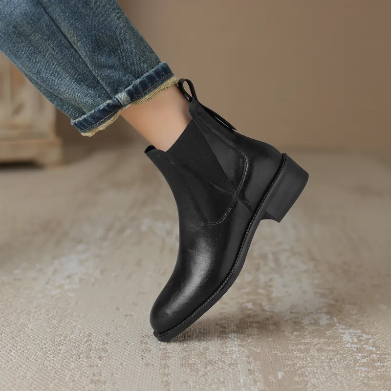 D:FUSE SCANDINAVIA Short Chelsea Boots Women's-5