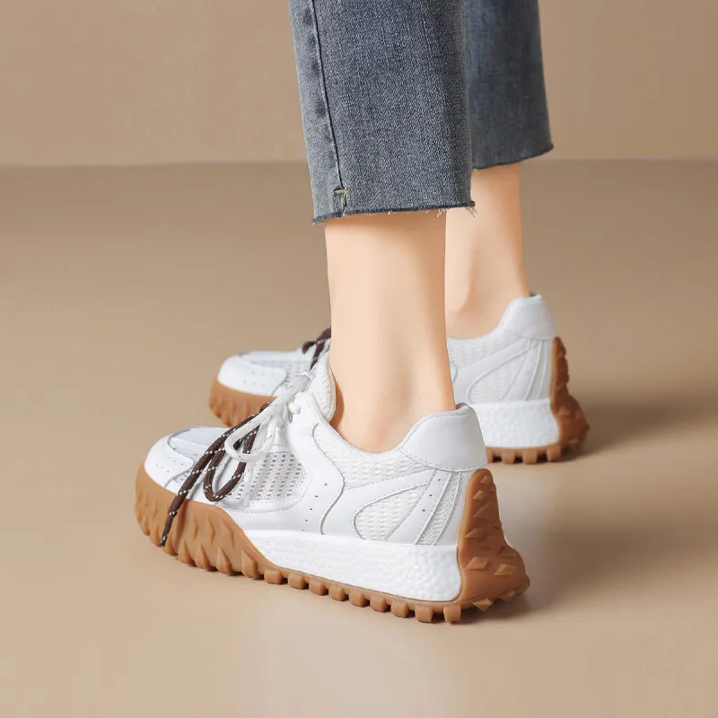D:FUSE SCANDINAVIA Ah-Gan Shoes Low-Top Chunky Sneakers Women's-8