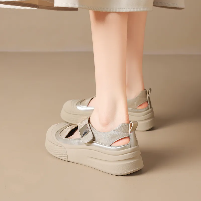 D FUSE SCANDINAVIA Roman Sandals Beach Sandals Women's-4