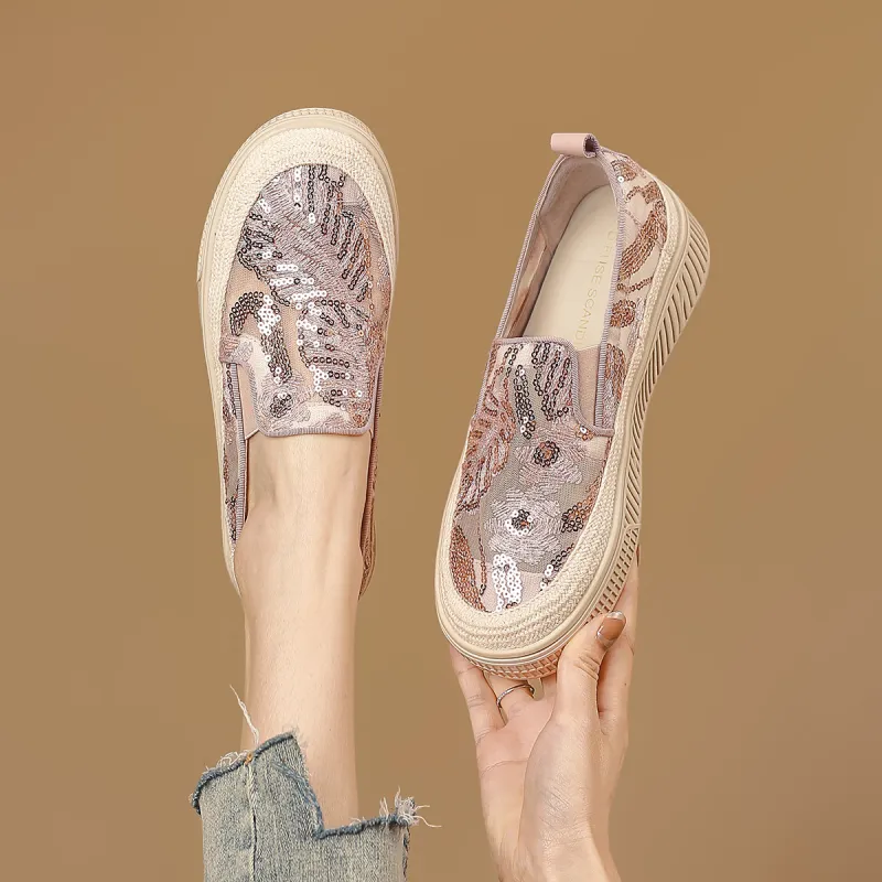 D:FUSE SCANDINAVIA Flat Skateboard Shoes Espadrilles Women's-16