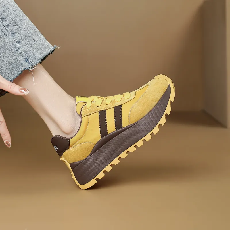 D:FUSE SCANDINAVIA Ah-Gan Shoes Anti-Slip And Wear-Resistant Lightweight Low-Top Casual Shoes Women's-2