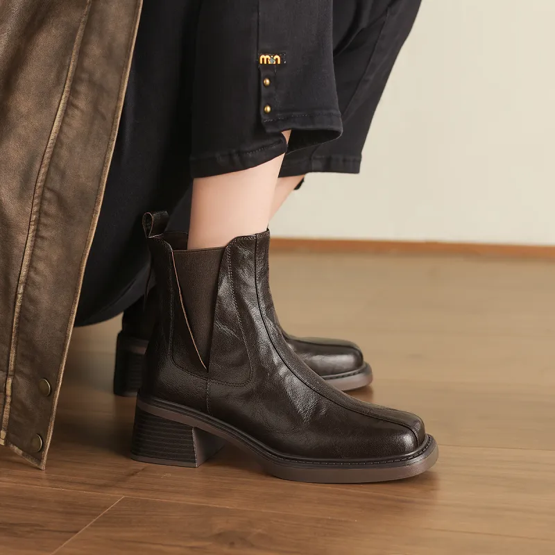 D:FUSE SCANDINAVIA Fashion Boots Chelsea Boots Women's-10