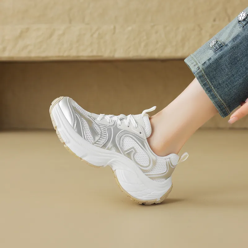 D:FUSE SCANDINAVIA Low-Top Chunky Sneakers Women's-3