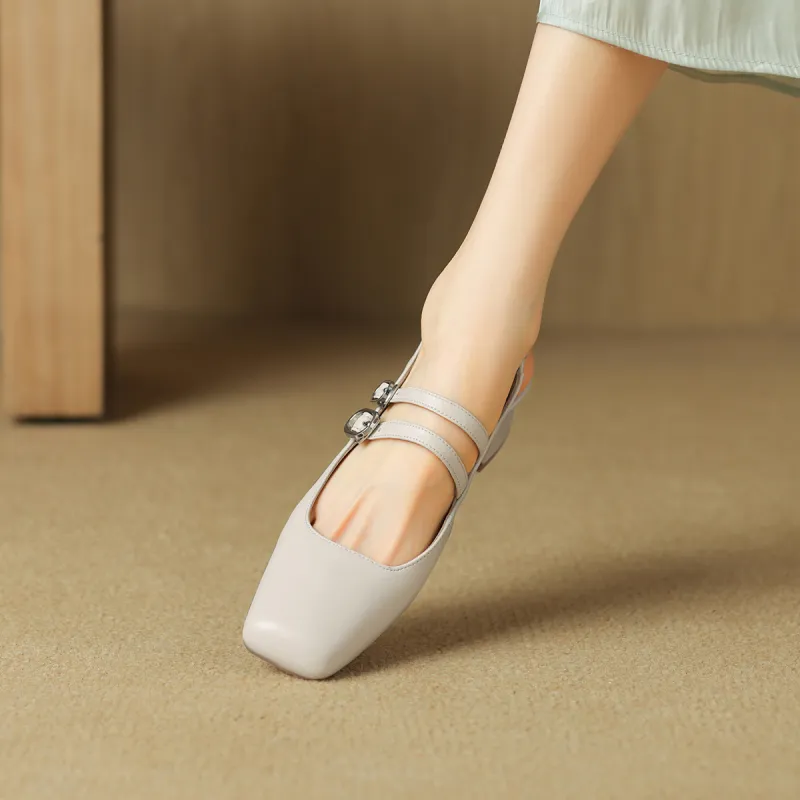 D FUSE SCANDINAVIA Commute Shoes High Heels Mary Jane Shoes Casual Single Shoes Women's-10