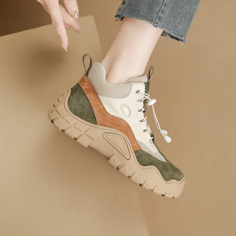D:FUSE SCANDINAVIA Ankle Boots High-Top Casual Shoes Women's-10