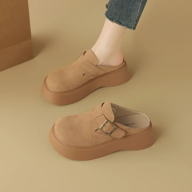 D FUSE SCANDINAVIA Odor Resistant Abrasion Resistant Slip Resistant Wrap toe Slippers Women's-4