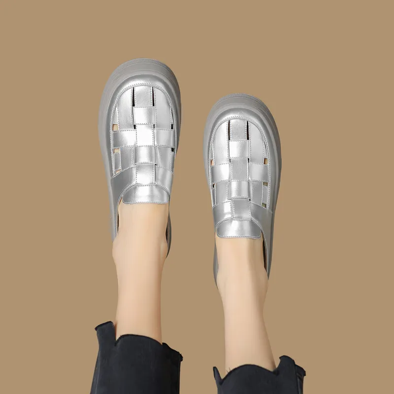 D FUSE SCANDINAVIA Wrap toe Slippers Women's-6