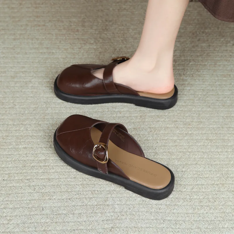 D FUSE SCANDINAVIA Quiet Abrasion Resistant Closed Toe Slippers Women's-14