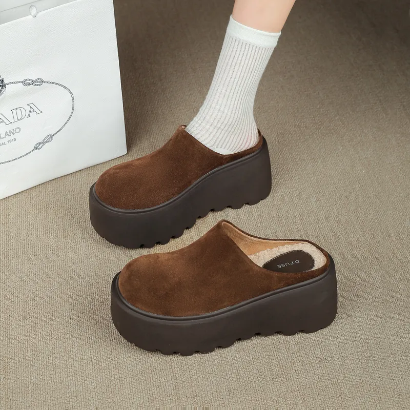 D FUSE SCANDINAVIA Wrap toe Slippers Women's-7